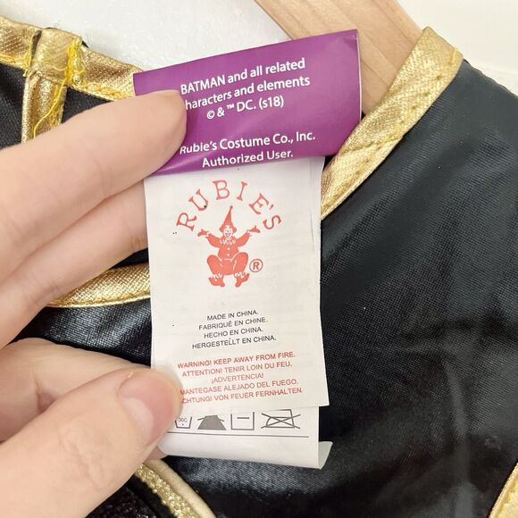 Rubies Batman Batgirl Costume Tutu Dress Sparkles Girls Size M - No Cape - Picture 9 of 9